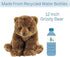 12 inches The Petting Zoo Grizzly Bear Stuffed Animal Plushie, Gifts for Kids, Wild Onez Animals, Bear Plush Toy