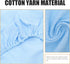 BESTonZON Removable Bedspread Changing Pad Cover Cotton Diaper Changing Pad Cover for Diaper Bench Crib Bassinet