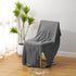 Hollyoo Muslin Swaddle Blanket, 100% Viscose Made from Bamboo Solid Gray Unisex Swaddle