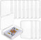 12 PCS Clear Playing Card Case - Acrylic Card Deck Box for Game Cards, Beads, and Small Accessories