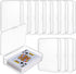 12 PCS Clear Playing Card Case - Acrylic Card Deck Box for Game Cards, Beads, and Small Accessories