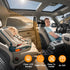 ALLRUBY Baby Car Camera Monitor,Baby car Mirror,for USB/USBC/CigaretteLighter Ports, View Infant in Rear Facing Seat
