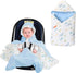 LAT LEE AND TOWN Winter Baby Car Seat Blanket-Universal CarSeat Covers for