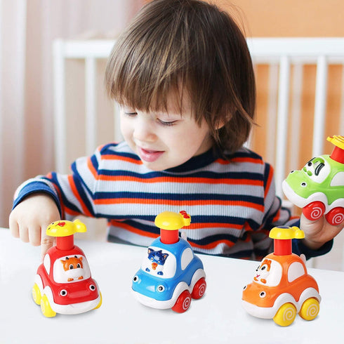 ALASOU Animal Car Baby Toys for 1 2 Year Old Boy, First Birthday Gifts for Toddler Toys Age 1-2, Birthday Gift for