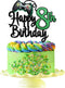Video Game Boy's 8th Birthday Cake Topper - Happy 8th Birthday Party Supplies - Game On Level Up Winner Decoration
