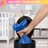 (100 13 (100 Disposable Diaper Pail Refill Bags Bags) Compatible with Ubbi Diaper Bag Pail Gal Capacity Diaper Pail Bag