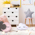3 Chunful Pcs Moon Star Cloud Plush Pillows Soft Stuffed Nursery Decor Cushions for Bedroom Home Decor(Pink Gray White)