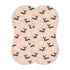 KICPOAY Muslin Baby Burp Cloths, Cute Dachshund Dog Muslin Baby Rags Comfy Soft
