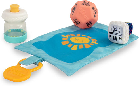 BEBE FUERTE Let's Move Giftset by Robin Arzon - Bilingual Baby Activity Center Sensory Toys for Ages 3 Months and Up