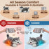 5 lbs Kids(23 Inch) Mewaii Weighted Stuffed Animals with Microwavable Heating Pad - Adjustable, Heatable & Coolable Dog