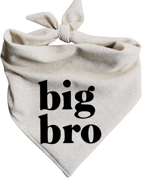 Generic Big Bro Dog Bandana Pregnancy Announcement Baby Announcement to Grandparents (Medium)