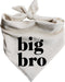 Generic Big Bro Dog Bandana Pregnancy Announcement Baby Announcement to Grandparents (Medium)