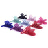 24pcs/Pack 1" Plastic Pacifier Clips, Dummy Holder for Teether/Binky/Paci/Bib/Toy Clip, Mix 24 Colors