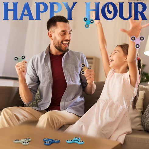36 Silipull Pcs Fidget Spinner Toy Bulk Sensory Fidget Toy for Kids Adults Favors Classroom Prizes Gift Bag Fillers