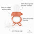 Soothing Silicone Frozen Baby Food Teething Toy, Pacifier Fruit Feeder and Teether - BPA Free, Terracotta Forage Feeder