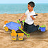 DCN12752 Set 15Piece Set Dimple Garden Wagon & Tools Toy Premium Gardening Tools & Wagon Toy Sturdy & Durable-Top Yd