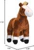 12 Inches Wild Republic Horse Plush, Stuffed Animal, Plush Toy, Gifts for Kids, Cuddlekins, Brown