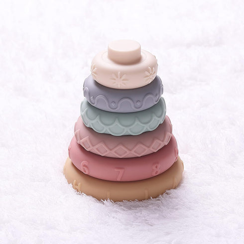 Mr. Pen Stacking Rings Toy, 6 pcs Baby Stacking Toys for Infants, Stacking Rings Baby Toy