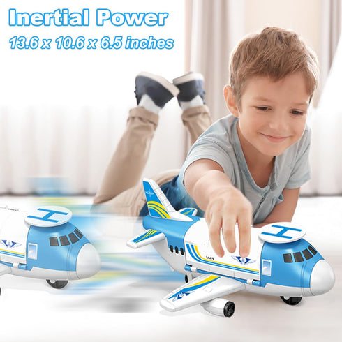 Airplane Toy for 3 Years Old, Aeroplane Toys for Boys Age 4-7, Birthday Gift for 2-5 Years Old
