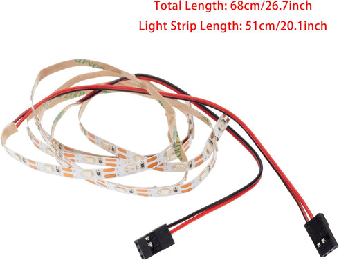 Blue LED Light Strip for RC Airplanes and Drones