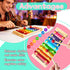 Xeehwb 2 2 8 Pcs Wooden Xylophone for Kids,Xylophone Educational Musical Toy with Child Mallets Diatonic Keys,Xylophone