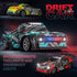 ACAMMZAR 1:16 RC Drift Car, 25KM/H 4WD High Speed Remote Control Cars for Kids, with LED Lights, Two Batteries
