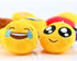 80 Pack 2" Set 80 Dreampark Mini Emoticon Keychain Plush, Party Favors for Kids, Valentine's Day Gifts/ Birthday Party