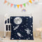 Datura home Crib Bedding Set, 3-Piece Nursery Bedding with Comforter, Sheet & Skirt -