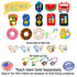 BPA Free Watermelon Fruit Teethers for Babies, Happy Baby Food Teether, Infant Toddler Silicone Chewing Toy