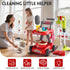Siwuoke Set, 29 Kids Cleaning Toy Educational Pretend Play Cart with Pcs, Detachable Housekeeping Tools for Toddlers
