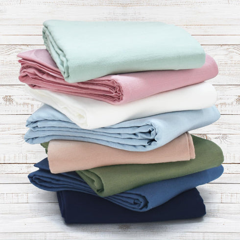 Set Set Newborn Swaddle Blanket with Hat Baby Swaddle Hospital Receiving Blankets for Girls Boys(Babyblue)
