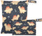 Burbuja Dinosaurs Wet Dry Bags for Baby Cloth Diaper 2 Pack, Waterproof Reusable