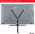 TVSAFE1 Duronic TV Stand Safety Strap - Reduces The Risk of Your TV Tipping Over
