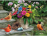 Bits and Pieces - 300 Piece Jigsaw Puzzle for Adults - Birds On The Porch Steps by Greg Giordano