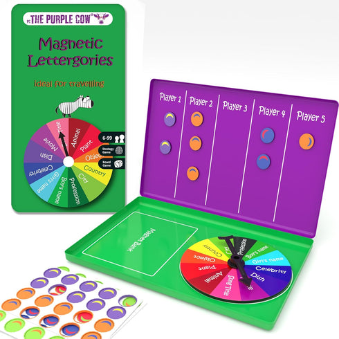 The Purple Cow to Go Lettergories Travel Game