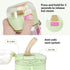 Set, 180C/356F (5 oz, 8 oz16 oz) PPSU Pregnancy Water Bottle and Baby Bottle Patented Leak-Proof Design, Postpartum