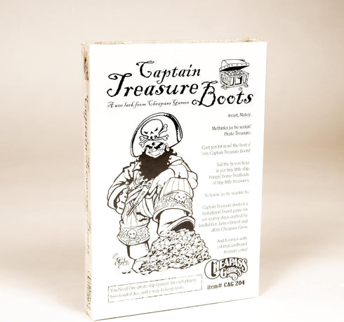 Captain Treasure Boots 2nd Edition Game