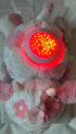 DreamGro 3 Plush Cow Night Light Soother, Pink and White, Musical Baby Sleep Aid with Star Moon Projector, Lullabies