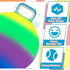 Poen 2 Pcs Hopper Ball - Jumping Hopping Ball with Air Pump for Kids, Bouncy Ball for Boys Girls Exercise and Games