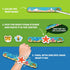 8 (8.6"), 4, 5, 6, 7, 8, 9, 10 Skillmatics Craft Activity - Snap Bandz, Animals, DIY Jewelry Art & Craft Activity