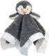 Apricot Lamb Stuffed Animals, Soft Security Blanket, Gray Penguin Infant Nursery Character Blanket, Luxury Snuggler