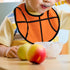 Triple Layer Waterproof Baby Boy Sports Bibs - Highly Absorbent Drooling Burp Cloths with Snap for 6-36 Months