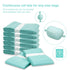 Zippland 330 8 Count Diaper Pail Liner Refills Bags Compatible with Janibell Akord Series Adult Diaper System, Green