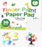 AROIC 36 Sheets Finger Paint Paper, 11 x 14 inches, Kids Art Supplies for Toddlers and Kids, Drawing & Finger Painting