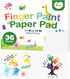 AROIC 36 Sheets Finger Paint Paper, 11 x 14 inches, Kids Art Supplies for Toddlers and Kids, Drawing & Finger Painting