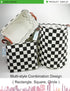 LANGYASHAN Square Storage Baskets - Waterproof Canvas Children Laundry Hamper for Toy Organizer Room Decor