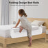 UNAPHO 59 Inch System,59" 29.5" Bed Rail for Toddlers,Swing Down Kids Bed Rails Guard for Twin,Full,Queen,Bunk Size