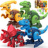 BAODLON Dinosaur Toys for Boys Age 3-7, Take Apart Building Toy with Electric Drill, Educational STEM Gift