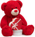 Huge Teddy Bear Stuffed Animal, Giant Plush with Red Ribbon Bow, Valentine's Day Gift for Girlfriend and Kids, 36 Inch
