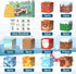 Magnetic Blocks Kids Toys - STEM Magnet Building Cubes for Boys and Girls Ages 3-7, Montessori Educational Toy